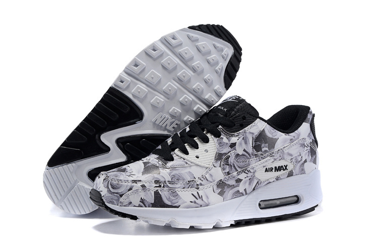 air max 90 femme noir et blanche